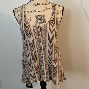 Size Small Tribal tank top